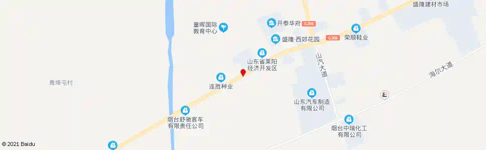 烟台开发区医院_公交站地图_烟台公交_妙搜公交查询2025