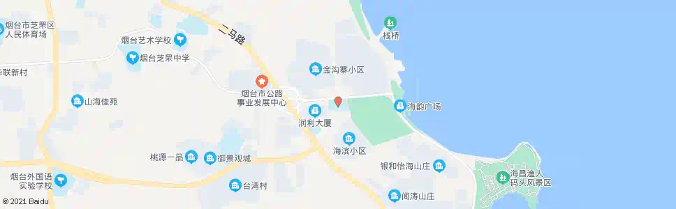 烟台图书馆_公交站地图_烟台公交_妙搜公交查询2025