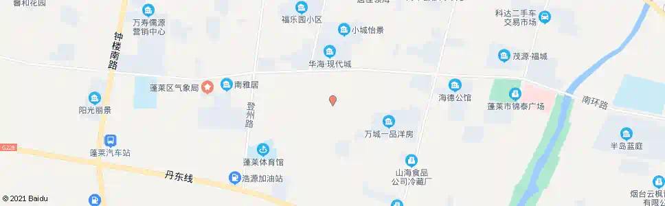 烟台张家疃_公交站地图_烟台公交_妙搜公交查询2025