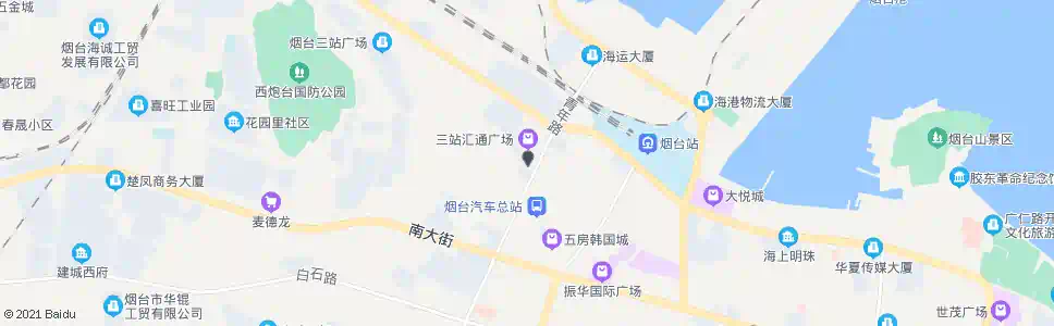 烟台山城桥_公交站地图_烟台公交_妙搜公交查询2025