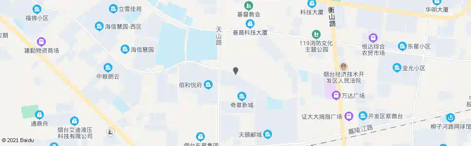 烟台奇章村东_公交站地图_烟台公交_妙搜公交查询2025