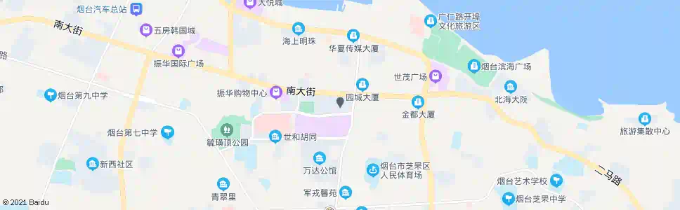 烟台文化中心_公交站地图_烟台公交_妙搜公交查询2025