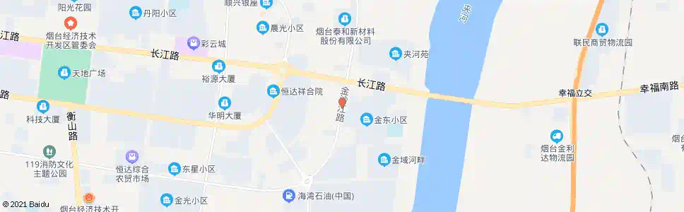 烟台东村_公交站地图_烟台公交_妙搜公交查询2025