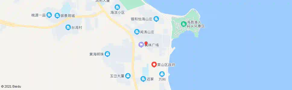 烟台东海宾馆(前七夼)_公交站地图_烟台公交_妙搜公交查询2025