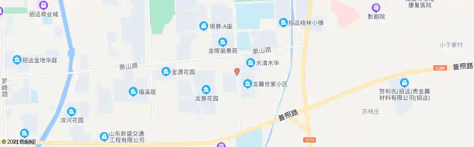 烟台水清木华_公交站地图_烟台公交_妙搜公交查询2025