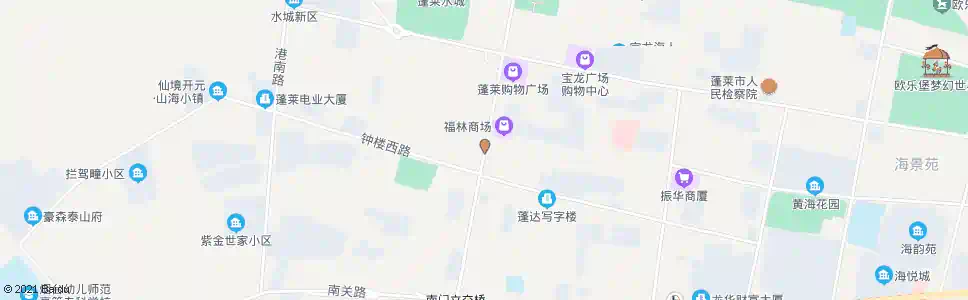 烟台易三小学_公交站地图_烟台公交_妙搜公交查询2025