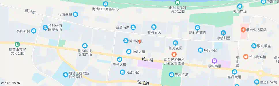 烟台开发区自来水公司_公交站地图_烟台公交_妙搜公交查询2025