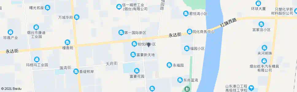 烟台荏原空调设备公司_公交站地图_烟台公交_妙搜公交查询2025