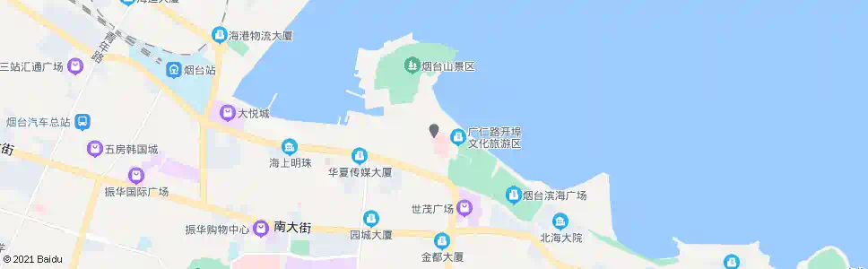 烟台医院西门_公交站地图_烟台公交_妙搜公交查询2025