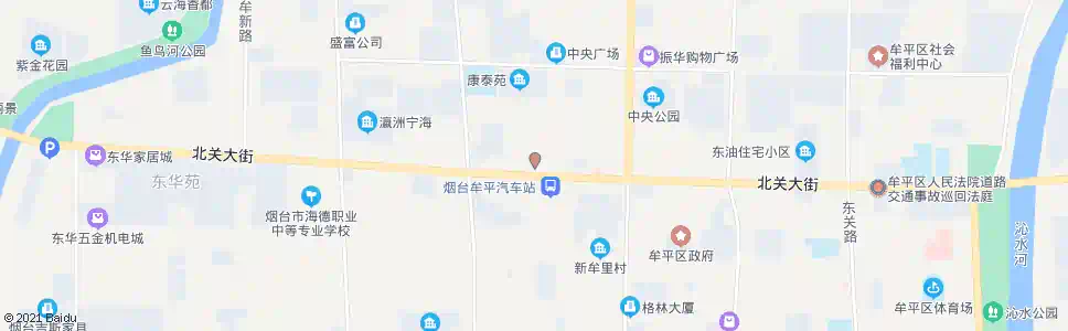 烟台双良蓝天佳苑_公交站地图_烟台公交_妙搜公交查询2025