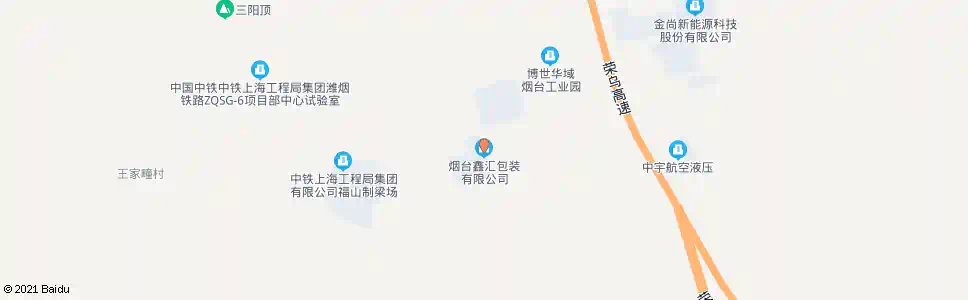 烟台鑫汇包装公司_公交站地图_烟台公交_妙搜公交查询2025