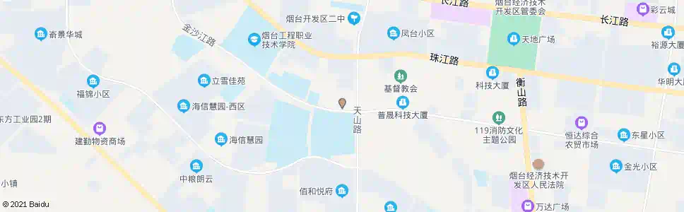 烟台开发区党校_公交站地图_烟台公交_妙搜公交查询2025