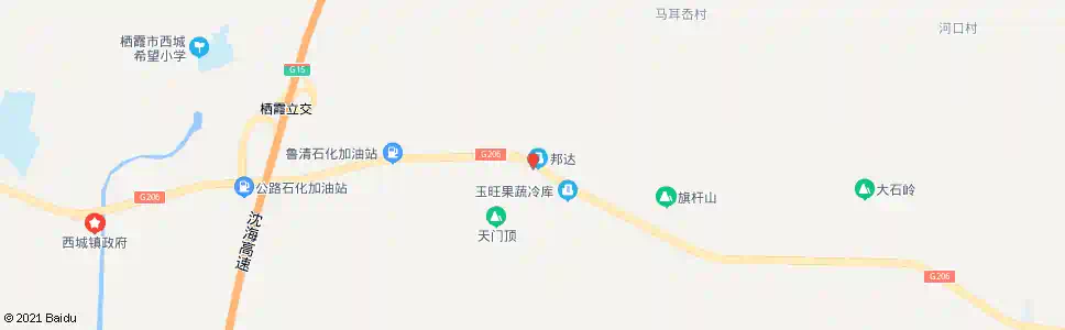 烟台烟台瑞大食品公司_公交站地图_烟台公交_妙搜公交查询2025
