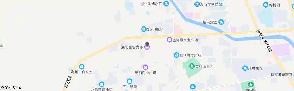 烟台百货大楼_公交站地图_烟台公交_妙搜公交查询2025