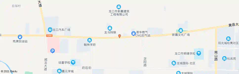 烟台鲁美园艺_公交站地图_烟台公交_妙搜公交查询2025