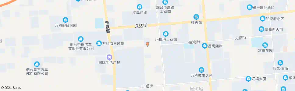 烟台华兴纸制品_公交站地图_烟台公交_妙搜公交查询2025