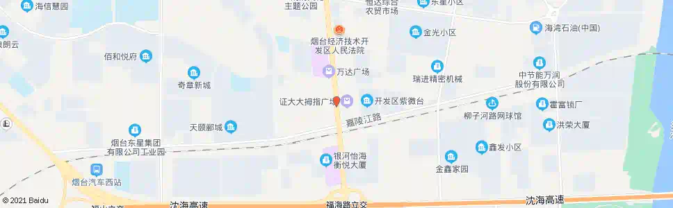 烟台衡山路_公交站地图_烟台公交_妙搜公交查询2025