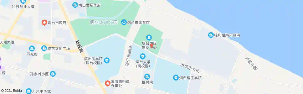 烟台恒丰银行_公交站地图_烟台公交_妙搜公交查询2025