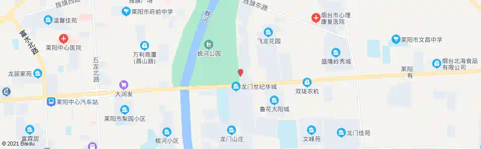 烟台园林小区_公交站地图_烟台公交_妙搜公交查询2025