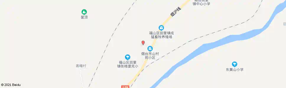 烟台山村苑小区_公交站地图_烟台公交_妙搜公交查询2025
