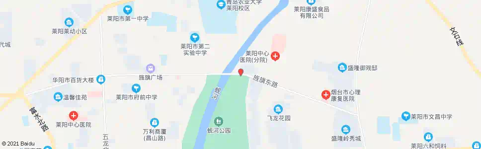 烟台蚬河公园_公交站地图_烟台公交_妙搜公交查询2025