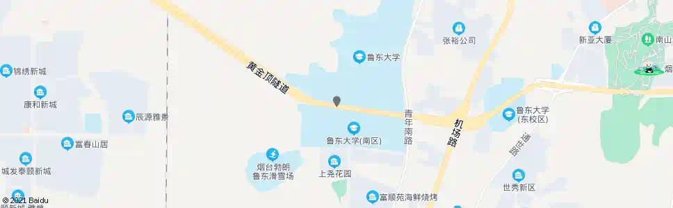烟台鲁东大学南门_公交站地图_烟台公交_妙搜公交查询2025