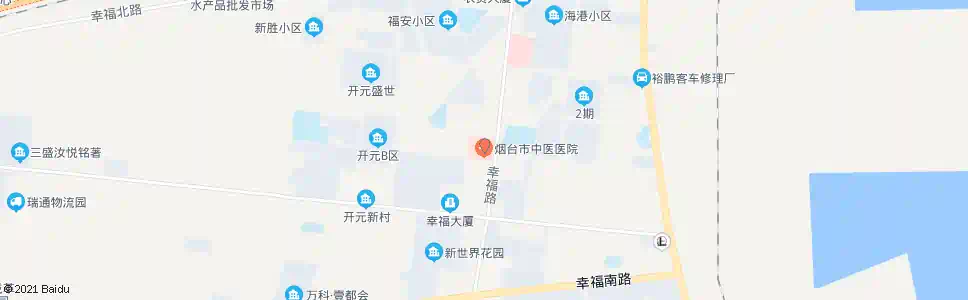 烟台中医医院_公交站地图_烟台公交_妙搜公交查询2025