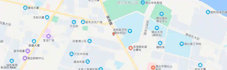烟台汽车东站(烟台北大医院)_公交站地图_烟台公交_妙搜公交查询2025