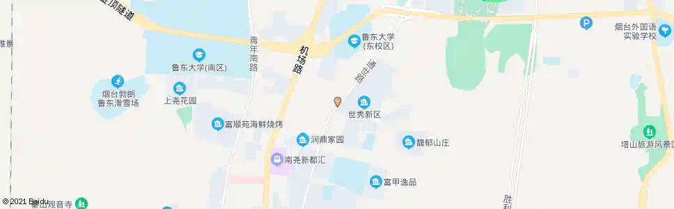 烟台新亚霓虹(小东夼)_公交站地图_烟台公交_妙搜公交查询2025