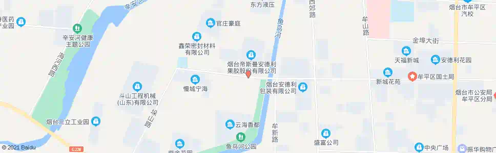 烟台安德利集团_公交站地图_烟台公交_妙搜公交查询2025
