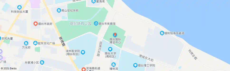 烟台国际博览中心_公交站地图_烟台公交_妙搜公交查询2025
