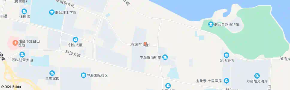 烟台山东国际生物科技园北门_公交站地图_烟台公交_妙搜公交查询2025