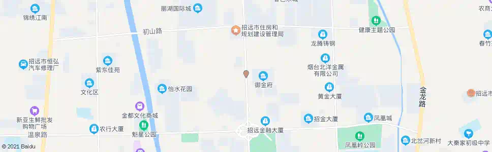 烟台御金府_公交站地图_烟台公交_妙搜公交查询2025