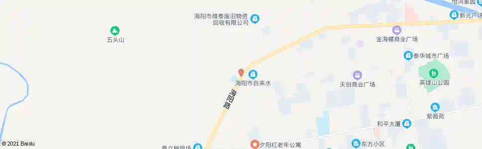 烟台海阳燃气_公交站地图_烟台公交_妙搜公交查询2025