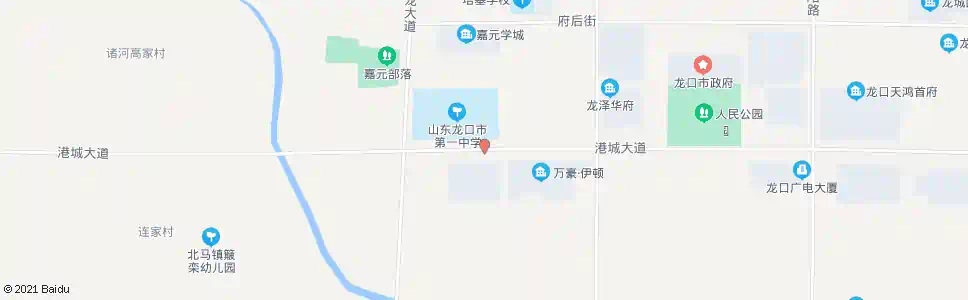 烟台万豪伊顿_公交站地图_烟台公交_妙搜公交查询2025