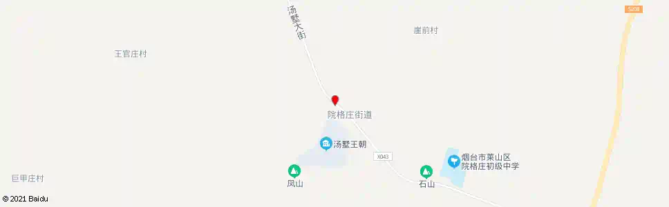 烟台汤墅王朝_公交站地图_烟台公交_妙搜公交查询2025