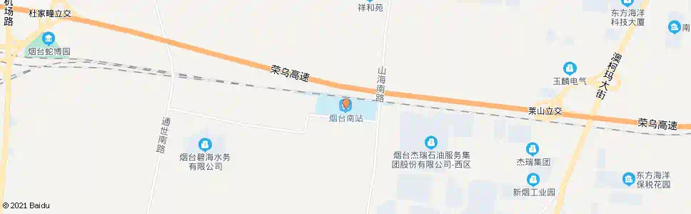 烟台南寨_公交站地图_烟台公交_妙搜公交查询2025