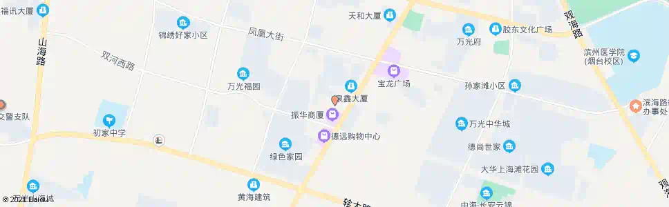 烟台新天地广场_公交站地图_烟台公交_妙搜公交查询2025