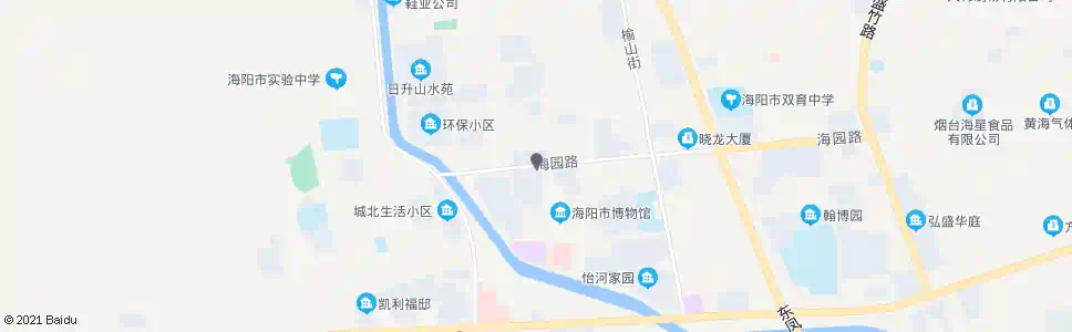 烟台源景华庭_公交站地图_烟台公交_妙搜公交查询2025