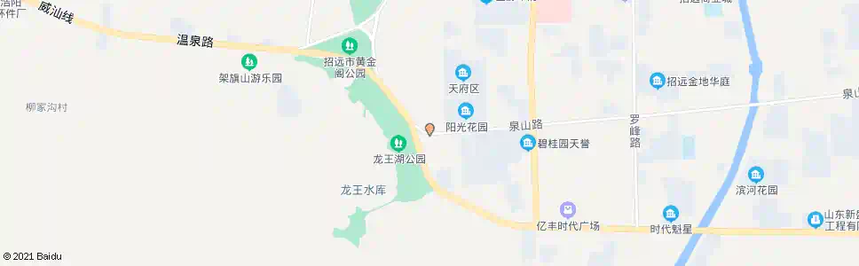 烟台龙王湖公园_公交站地图_烟台公交_妙搜公交查询2025