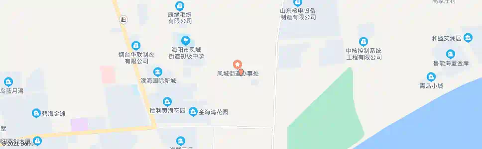 烟台凤城镇政府_公交站地图_烟台公交_妙搜公交查询2025