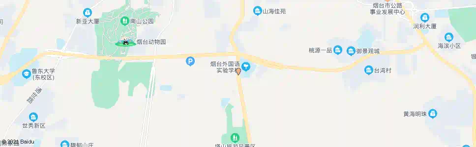烟台塔山旅游风景区北站_公交站地图_烟台公交_妙搜公交查询2025