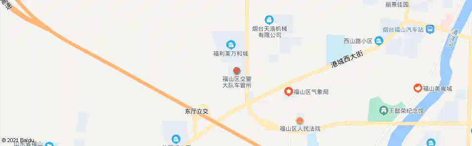 烟台交警大队_公交站地图_烟台公交_妙搜公交查询2025