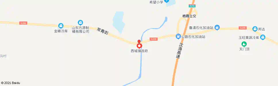 烟台西城政府_公交站地图_烟台公交_妙搜公交查询2025