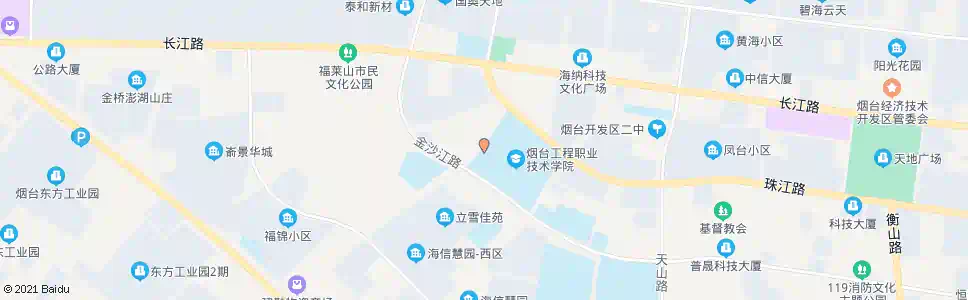 烟台烟台工程职业技术学院西门_公交站地图_烟台公交_妙搜公交查询2025