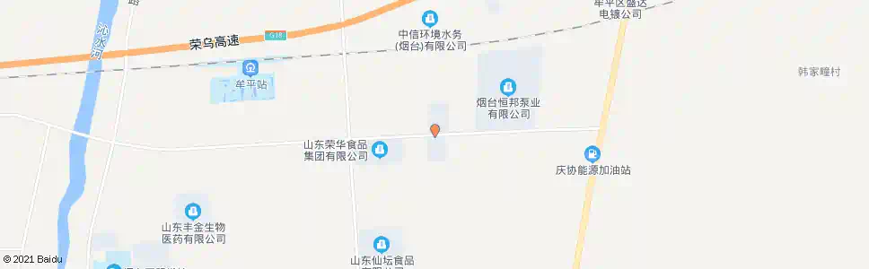 烟台仙坛二分厂_公交站地图_烟台公交_妙搜公交查询2025