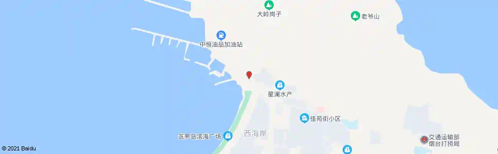烟台芝罘岛办事处_公交站地图_烟台公交_妙搜公交查询2025