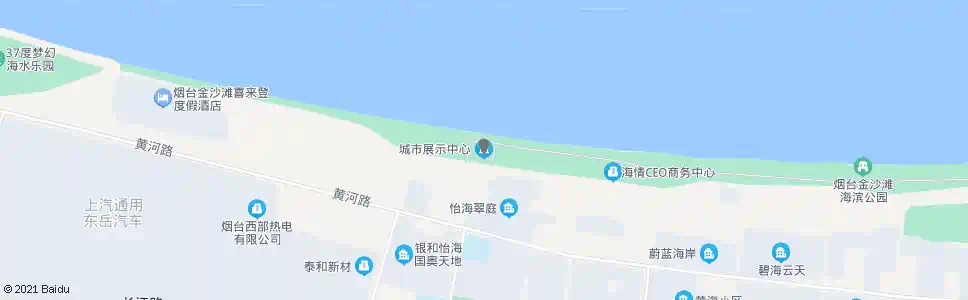 烟台城市展示中心_公交站地图_烟台公交_妙搜公交查询2025