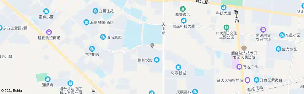 烟台奇章村西_公交站地图_烟台公交_妙搜公交查询2025