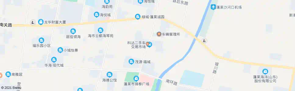烟台车辆交易市场_公交站地图_烟台公交_妙搜公交查询2025
